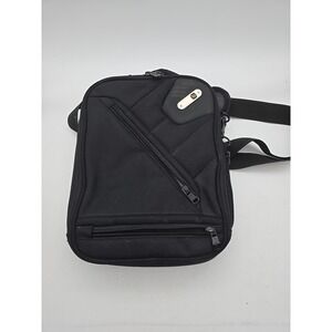 FUL Sidecar Shoulder Messenger Bag‎ Black 10x8 Denier Ballistic Nylon Satchel